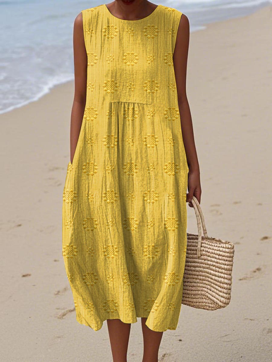 Aurora | Printed Long Dress
