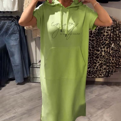 Audrey | Casual Dress with Hood