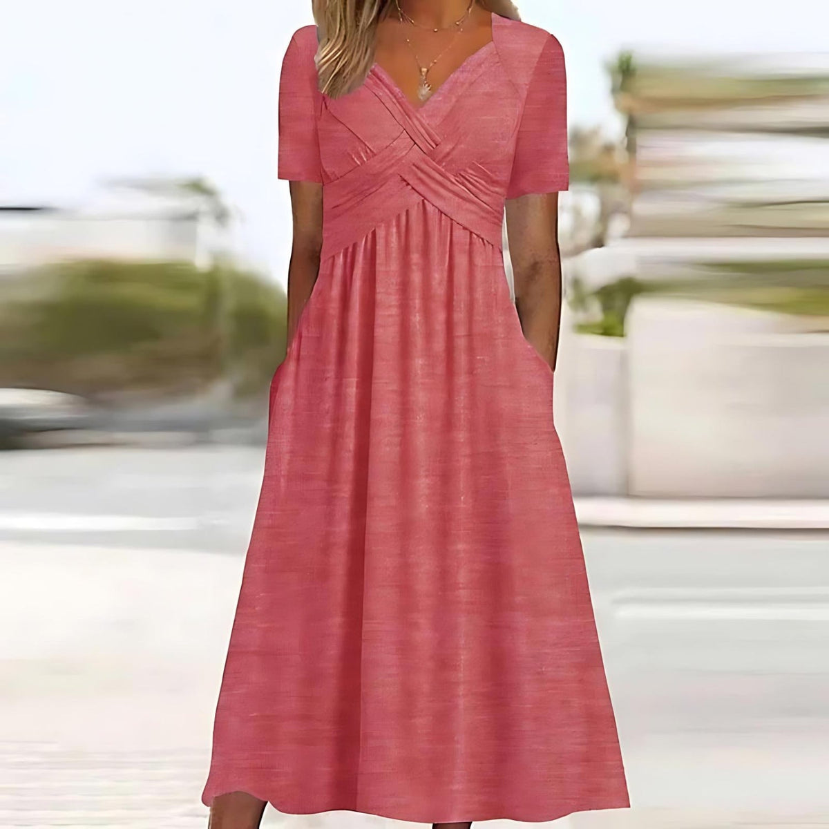 Anahi | Casual Midi Dress