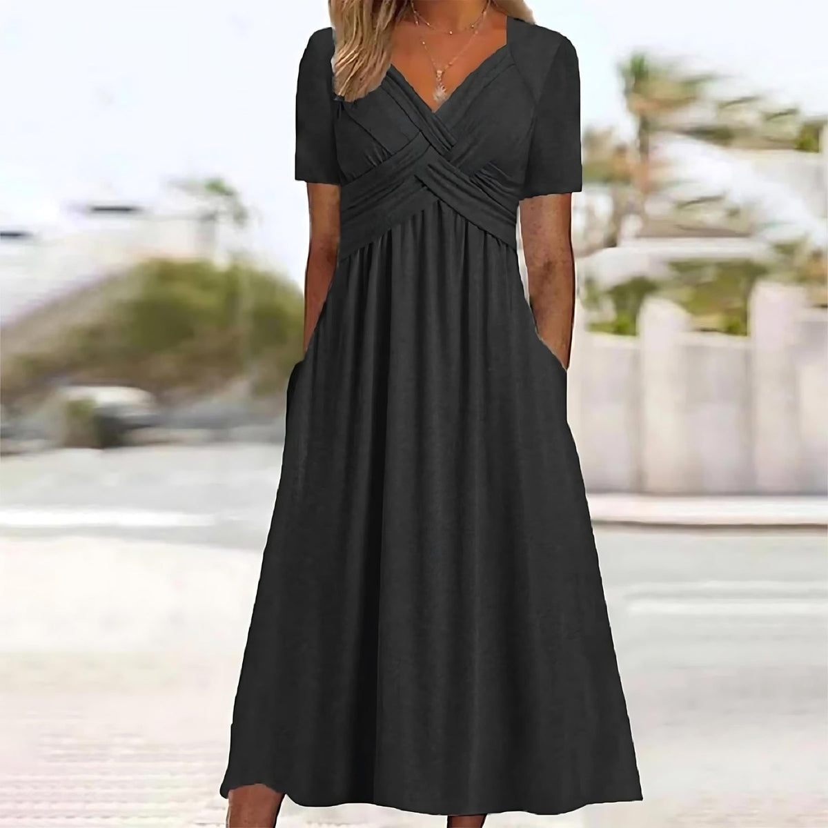 Anahi | Casual Midi Dress