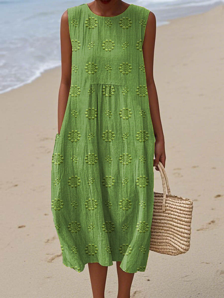 Aurora | Printed Long Dress
